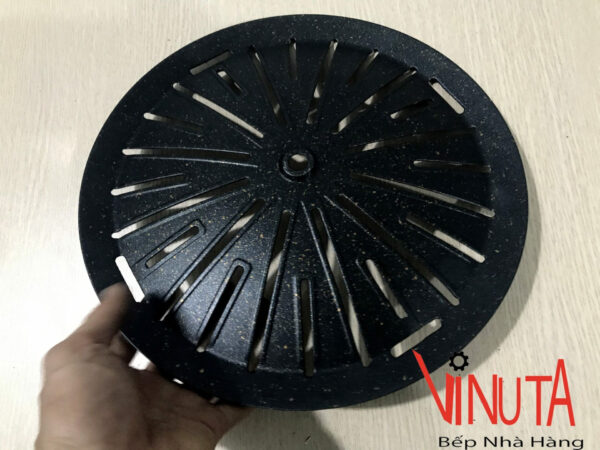 Vỉ Nướng Gang Có Lỗ Ở Giữa - Ảnh 4