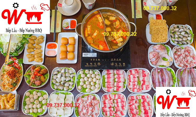Nồi lẩu hai ngăn chuyên nhà hàng