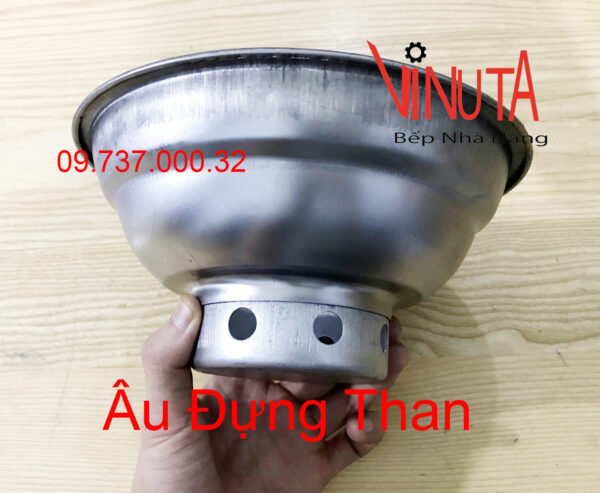 bát than | xô than, bầu đựng than, chậu để than bếp lẩu nướng than hoa ngoài trời giá rẻ - Ảnh 4