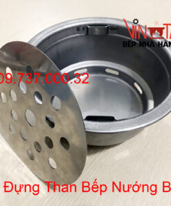 Alternative view of tô than bếp nướng tại bàn, tô đựng than, bát chứa than giá rẻ, dày, bền