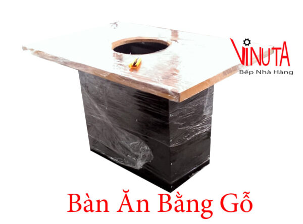 bàn ăn gỗ | bàn ăn mặt gỗ chân sắt | bộ bàn ăn mặt gỗ chân sắt uy tín, chất lượng - Ảnh 2