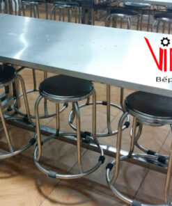 bàn ăn inox giá rẻ, uy tín, chất lượng, chuyên dùng nhà hàng, nhà ăn