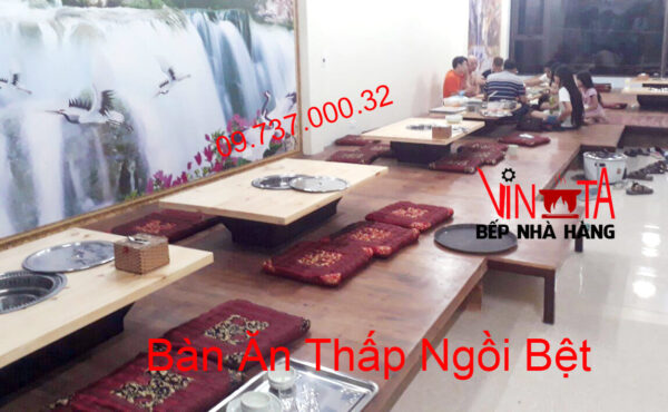 chân bàn ngồi bệt , chân bàn ăn thấp kiểu ngồi sập dùng ăn lẩu - nướng giá rẻ - Ảnh 10