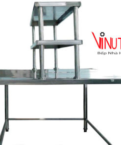 Alternative view of mua bàn inox sơ chế thực phẩm bếp nhà hàng, bếp công nghiệp uy tín, chất lượng