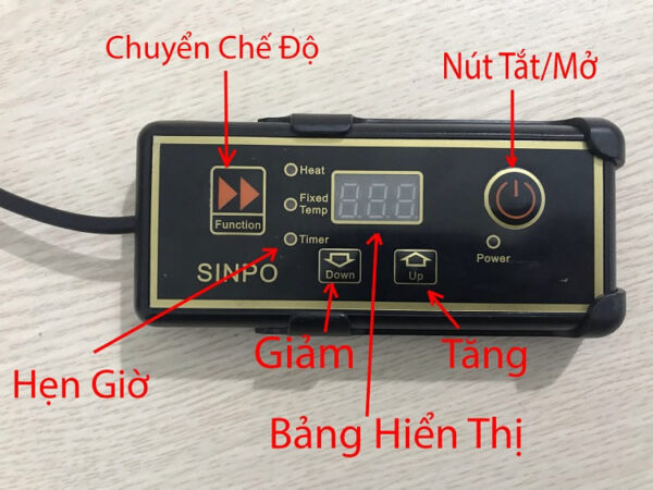 Bếp từ âm bàn tròn 3000W, mua bếp lẩu âm bàn nhà hàng tốt nhất, giá rẻ - Ảnh 7
