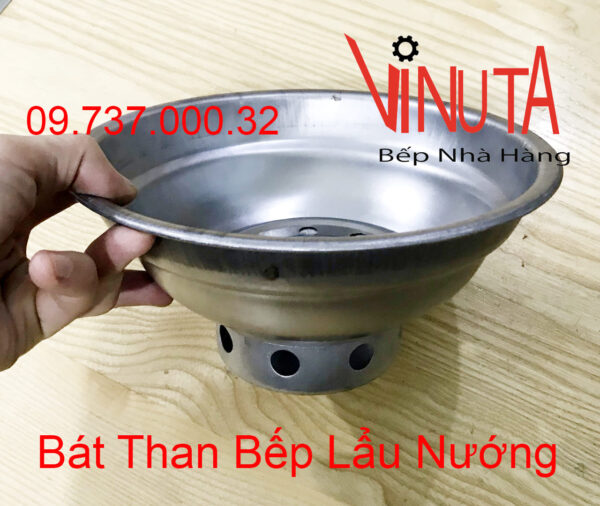 bát than | xô than, bầu đựng than, chậu để than bếp lẩu nướng than hoa ngoài trời giá rẻ - Ảnh 5