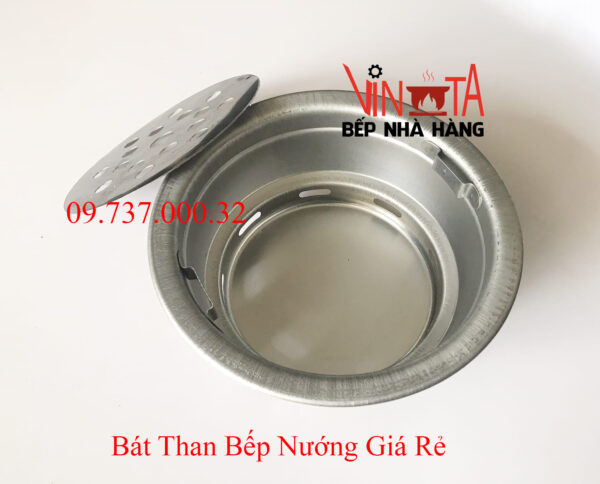 Bầu Than, Bát để than, xô đựng than bếp nướng tại bàn giá rẻ, bền đẹp - Ảnh 3