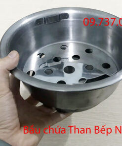 Alternative view of Chậu đựng than bếp nướng, bát than,tô chứa than hoa bếp nướng âm bàn