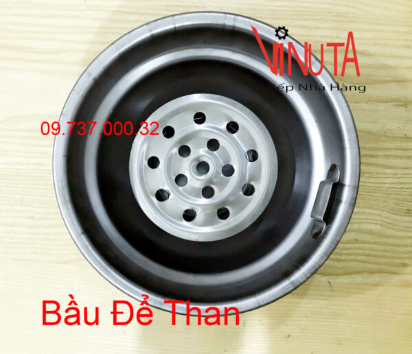 bát than | xô than, bầu đựng than, chậu để than bếp lẩu nướng than hoa ngoài trời giá rẻ - Ảnh 12
