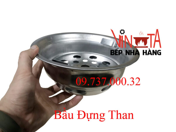 Bát để than bếp nướng than hoa ngoài trời giá rẻ, xô than, chậu đựng than - Ảnh 4