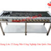 Bếp 1 họng lớn 12 họng nhỏ công nghiệp Hàn Quốc dùng gas, Bếp Xào, Khè Ga
