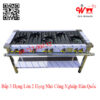 Bếp 3 họng lớn 2 họng nhỏ công nghiệp Hàn Quốc dùng Gas, Bếp Khè, bếp Xào