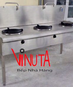 Bếp Xào Công Nghiệp inox 3 họng chuyên dùng bếp nấu Công nghiệp, nhà hàng