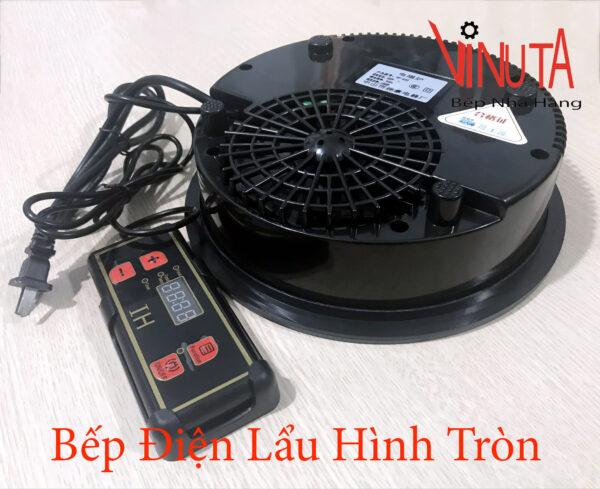 Bếp từ tròn | Bếp Điện từ đơn hình tròn | Bếp Từ Hình Tròn nhà hàng uy tín, chất lượng - Ảnh 2