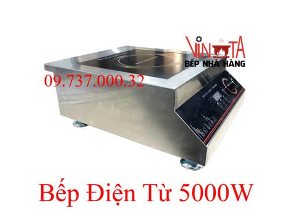 Bếp từ công nghiệp 5000w, bếp điện từ công suất 5kw giá rẻ, bền, đẹp - Ảnh 2