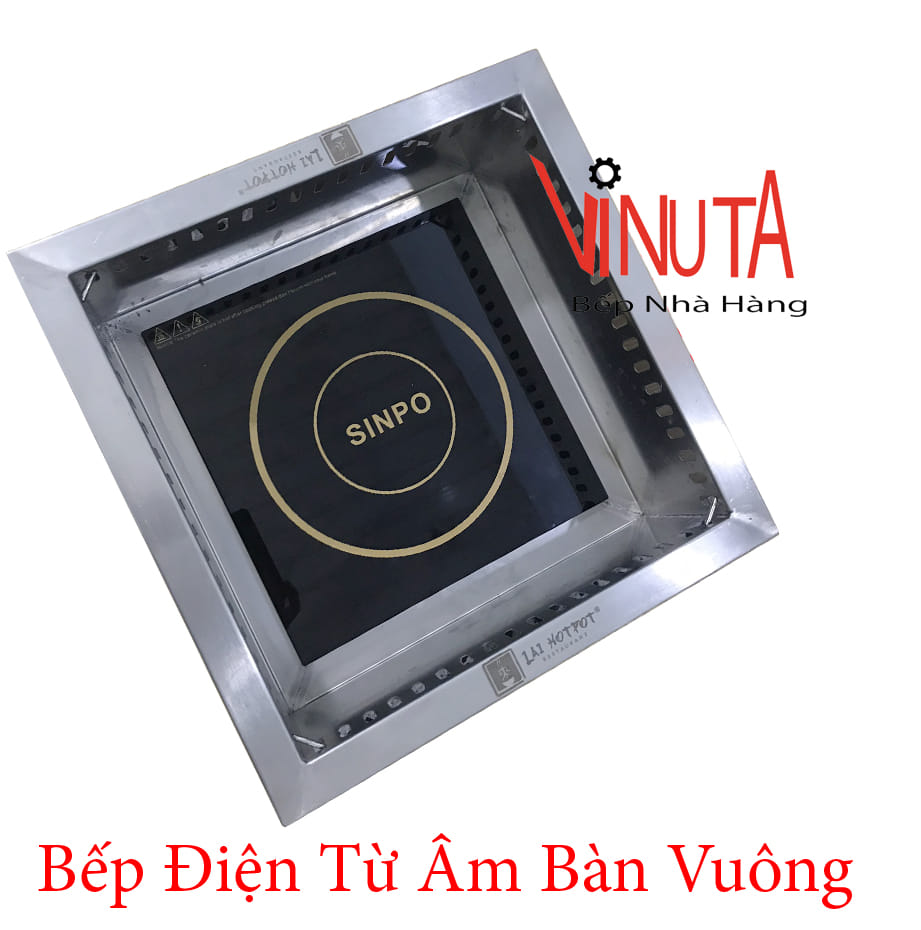bếp điện từ âm bàn vuông ở hậu giang