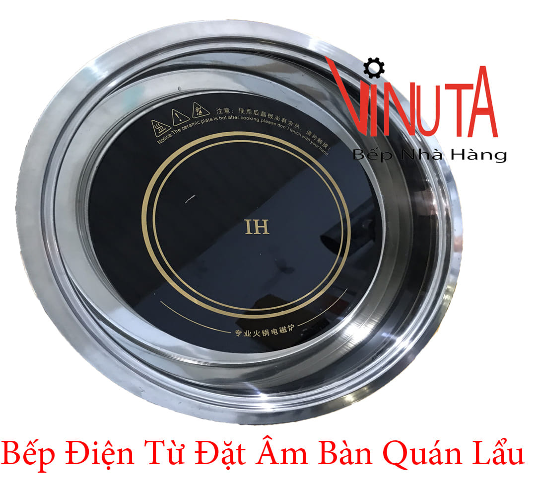 bếp điện từ đặt âm bàn quán lẩu