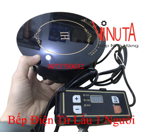 bếp từ lẩu cô đơn | Bếp điện từ nấu lẩu cô đơn 800W| Lẩu cô đơn FA | Lẩu 1 người - Ảnh 2