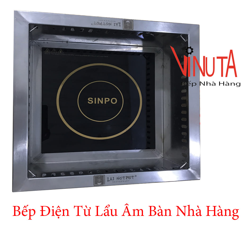 bếp điện từ lẩu âm bàn nhà hàng ở gia lai
