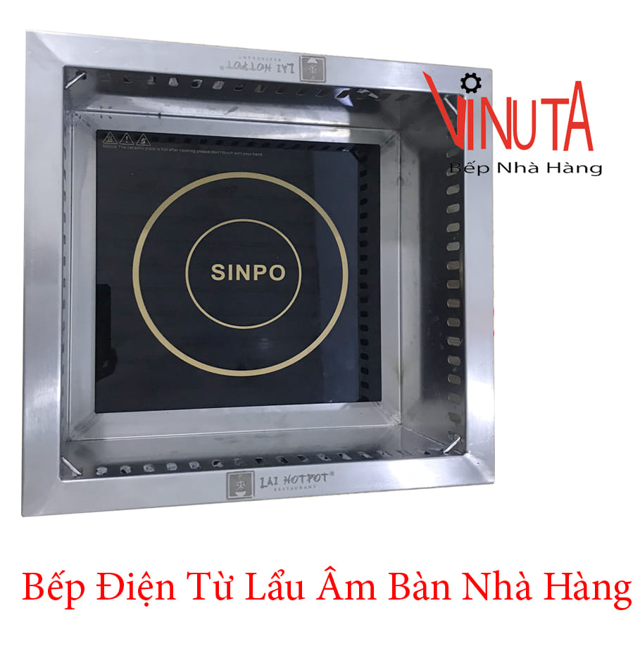 bếp điện từ lẩu âm bàn nhà hàng