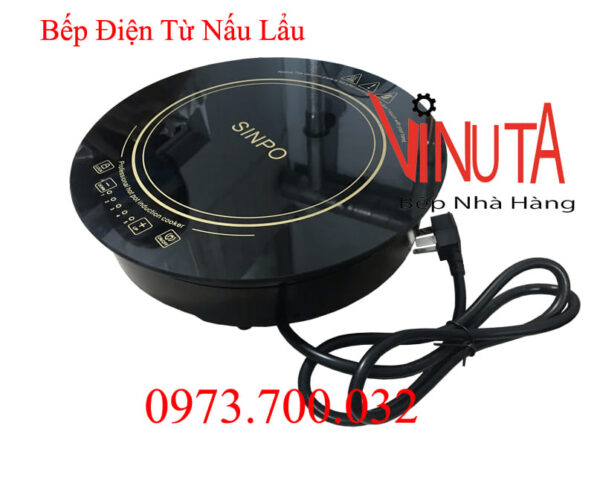 bếp từ tròn nhà hàng | bếp điện từ nấu lẩu chuyên dùng cho nhà hàng