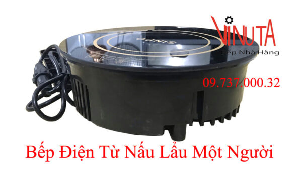 bếp từ lẩu cô đơn | Bếp điện từ nấu lẩu cô đơn 800W| Lẩu cô đơn FA | Lẩu 1 người - Ảnh 4
