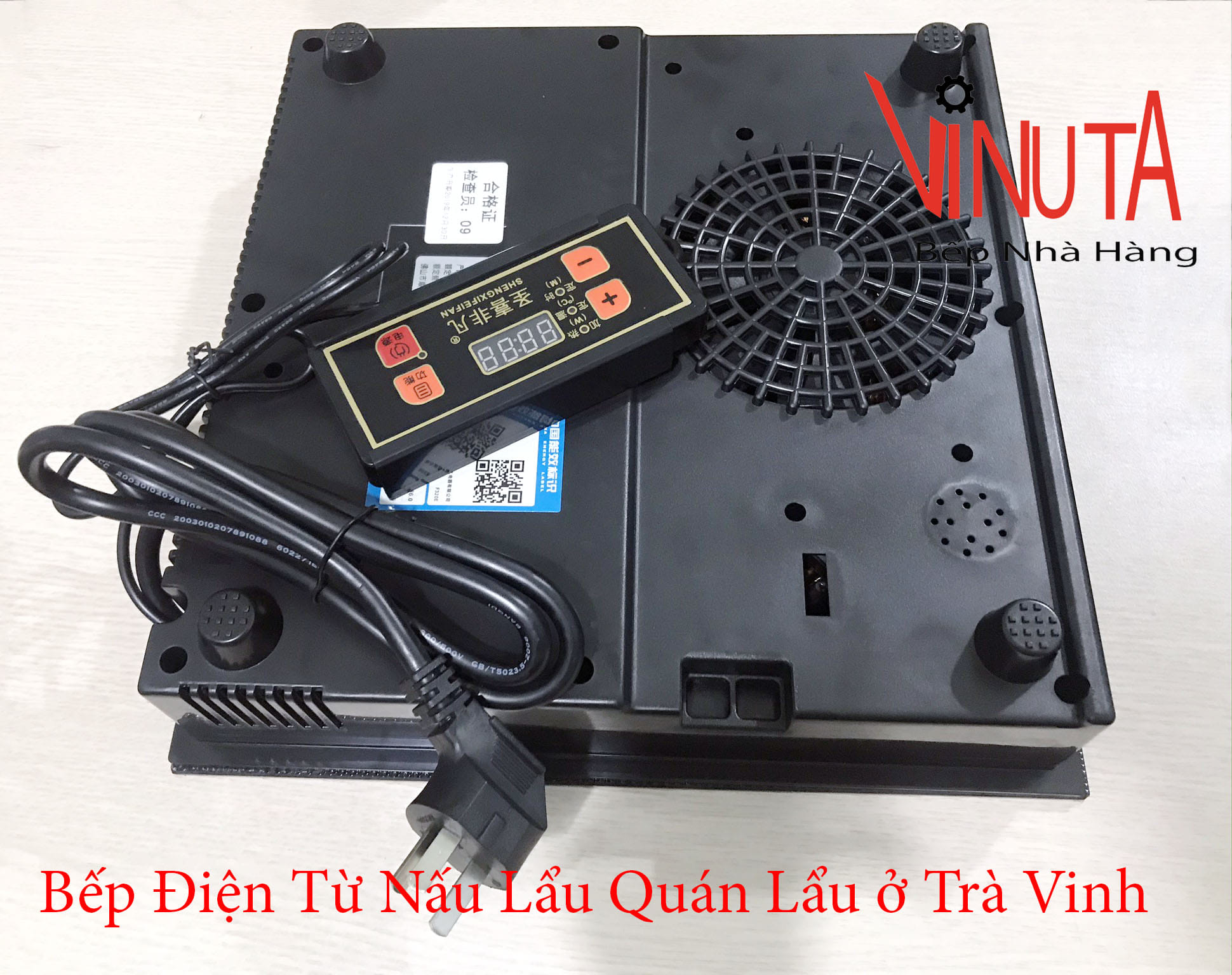 bếp điện từ nấu lẩu quán lẩu ở trà vinh