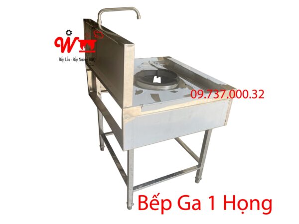 Bếp gas công nghiệp 1 họng nấu, bếp Ga inox đơn gia đình một đầu nấu, giá rẻ, bền, đẹp - Ảnh 3