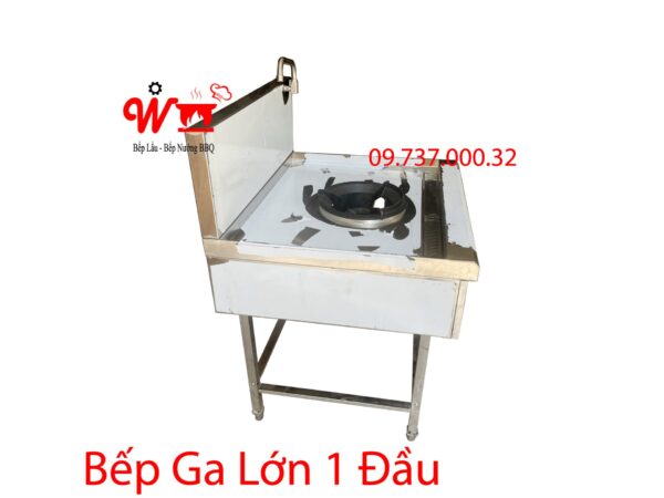 Bếp gas công nghiệp 1 họng nấu, bếp Ga inox đơn gia đình một đầu nấu, giá rẻ, bền, đẹp - Ảnh 6