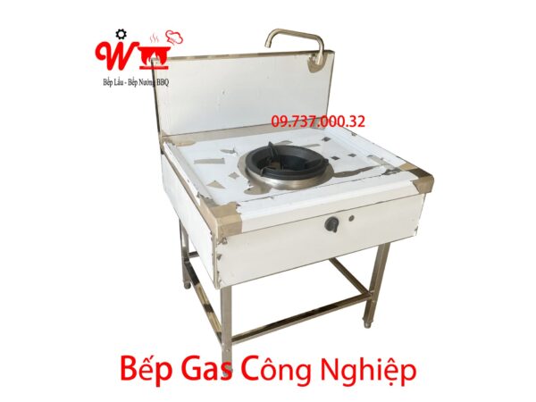 Bếp gas công nghiệp 1 họng nấu, bếp Ga inox đơn gia đình một đầu nấu, giá rẻ, bền, đẹp - Ảnh 7