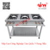 Bếp Gas công nghiệp Hàn Quốc 3 họng nấu, bếp xào Hàn 3 vùng