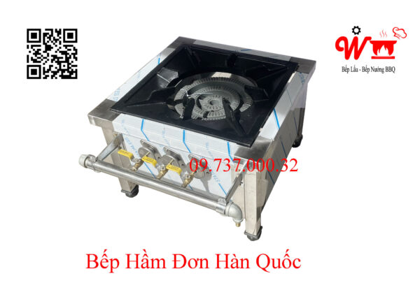 Bếp hầm đơn dùng Gas Hàn Quốc 3 Vòng lửa, bếp khò, khè Ga - Ảnh 6