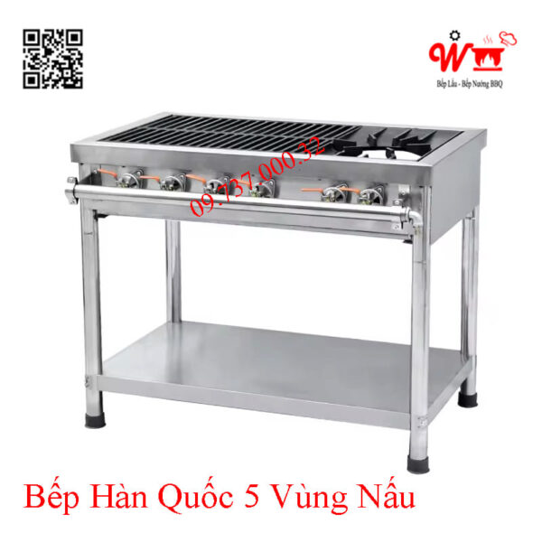 Bếp Gas 1 họng lớn 4 họng nhỏ, Bếp khè, Khò Hàn Công Nghiệp - Ảnh 7