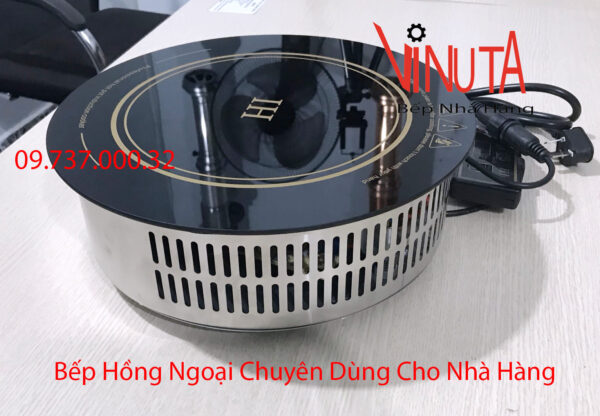 bếp hồng ngoại âm bàn | bếp hồng ngoại đơn hình tròn chuyên dùng nhà hàng - Ảnh 10