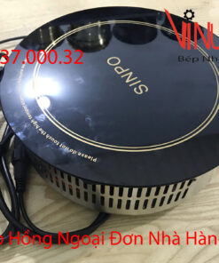 bếp hồng ngoại nhà hàng | Bếp Hồng ngoại Sinpo 2000w đơn tròn âm bàn nhà hàng