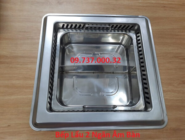 Bếp từ lẩu tròn âm bàn, Bếp lẩu âm bàn nhà hàng chuyên lẩu chất lượng - Ảnh 3