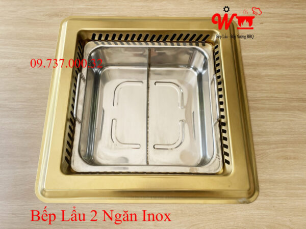 Bếp lẩu tự tiêu, khử khói mùi âm bàn, sang trọng, giống haidilao, hotpot - Ảnh 7