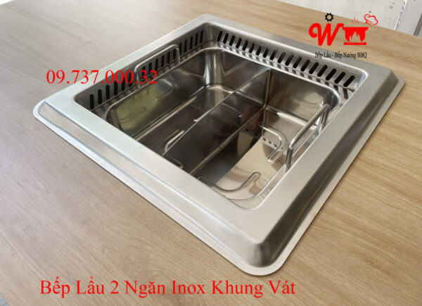 Bếp lẩu tự tiêu, khử khói mùi âm bàn, sang trọng, giống haidilao, hotpot - Ảnh 8