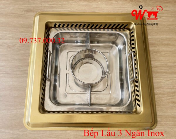 Bếp lẩu tự tiêu, khử khói mùi âm bàn, sang trọng, giống haidilao, hotpot - Ảnh 13