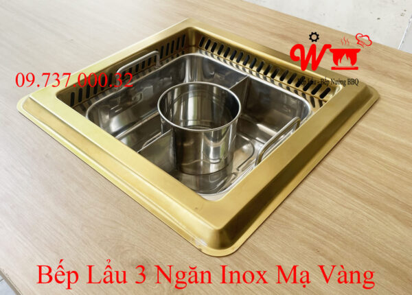 Bếp lẩu tự tiêu, khử khói mùi âm bàn, sang trọng, giống haidilao, hotpot - Ảnh 15