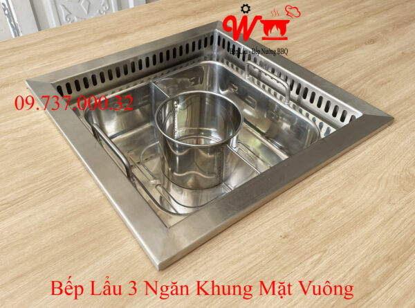 Bếp lẩu tự tiêu, khử khói mùi âm bàn, sang trọng, giống haidilao, hotpot - Ảnh 17