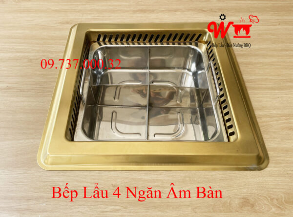Bếp lẩu tự tiêu, khử khói mùi âm bàn, sang trọng, giống haidilao, hotpot - Ảnh 20