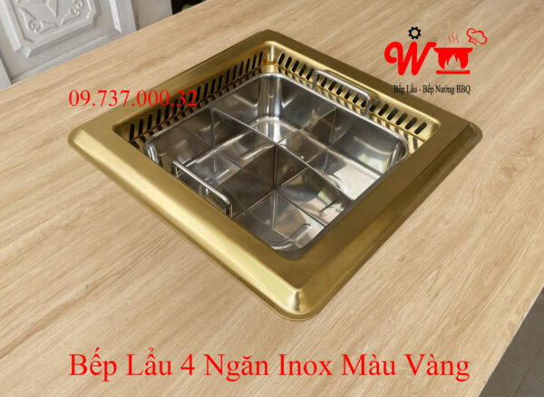 Bếp lẩu tự tiêu, khử khói mùi âm bàn, sang trọng, giống haidilao, hotpot - Ảnh 23
