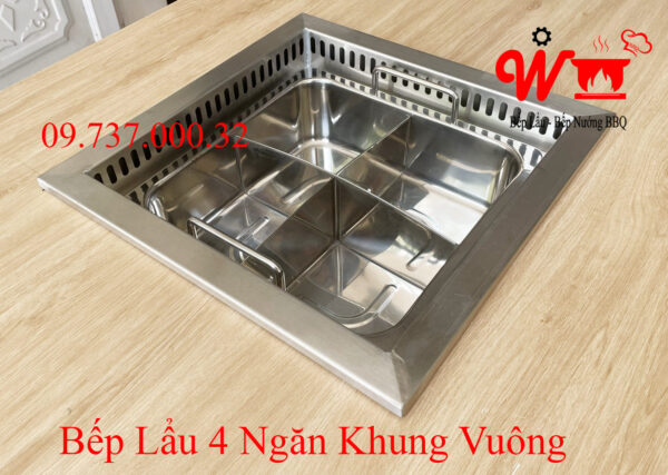 Bếp lẩu tự tiêu, khử khói mùi âm bàn, sang trọng, giống haidilao, hotpot - Ảnh 24