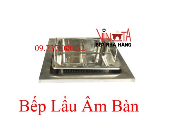 Bếp lẩu nướng điện âm bàn nhà hàng, quán ăn dùng điện giá rẻ, uy tín - Ảnh 2