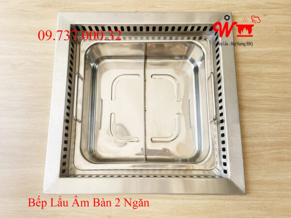 Bếp lẩu tự tiêu, khử khói mùi âm bàn, sang trọng, giống haidilao, hotpot - Ảnh 26