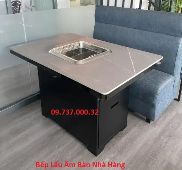 Bếp từ lẩu tròn âm bàn, Bếp lẩu âm bàn nhà hàng chuyên lẩu chất lượng