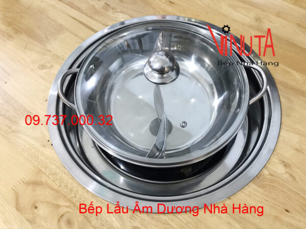 nồi lẩu âm bàn | bộ bếp lẩu tròn âm bàn nhà hàng, quán ăn giá rẻ, uy tín, chất lượng - Ảnh 3