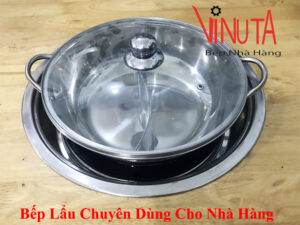 bếp lẩu âm bàn | bộ bếp lẩu hình tròn âm bàn nhà hàng | bếp lẩu quán ăn