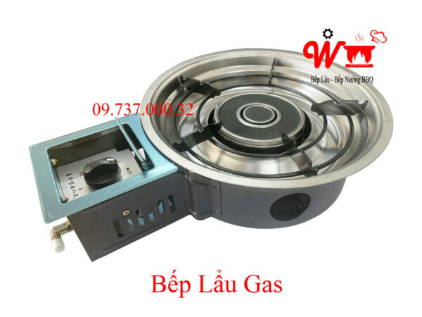 Bếp lẩu nướng gas BBQ âm bàn, giá rẻ, chất lượng tốt, bền, đẹp dùng Ga - Ảnh 5